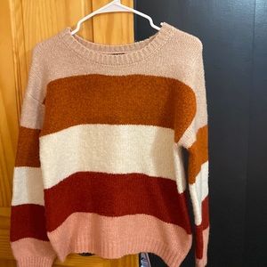 Colorblock sweater